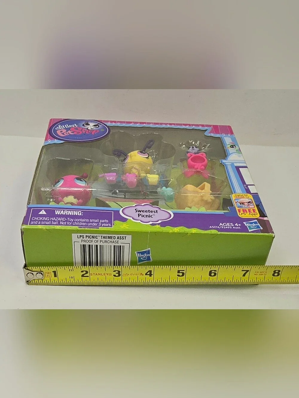 Littlest Pet Shop Sweetest Picnic 3288 Koala Friend 3286 Butterfly 3287 Ladybug